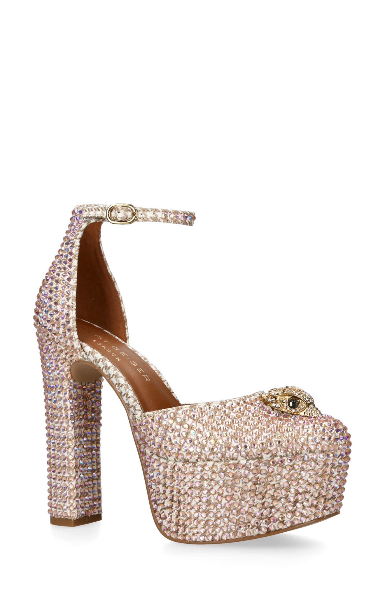 Kurt Geiger London Kensington Ankle Strap Platform Sandal, Main, color, 