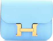 Pre-Owned Hermes Constance Slim Wallet Epsom