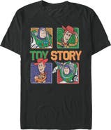 Toy Story Mens Toy Story Astronaut and Sheriff Portraits T Shirt