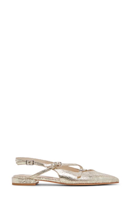 Dolce Vita Pamla Pointed Toe Slingback Flat