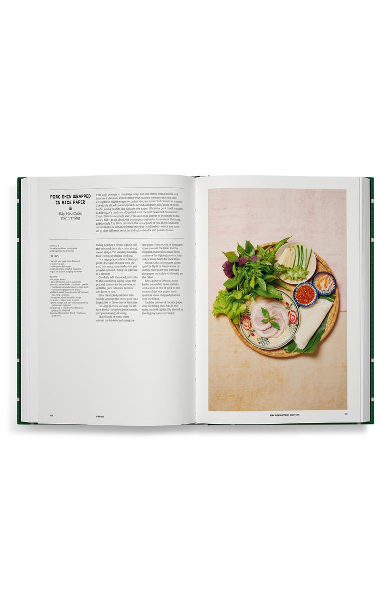 Phaidon Press 'Vietnam: The Cookbook' Cookbook, Alternate, color, Green