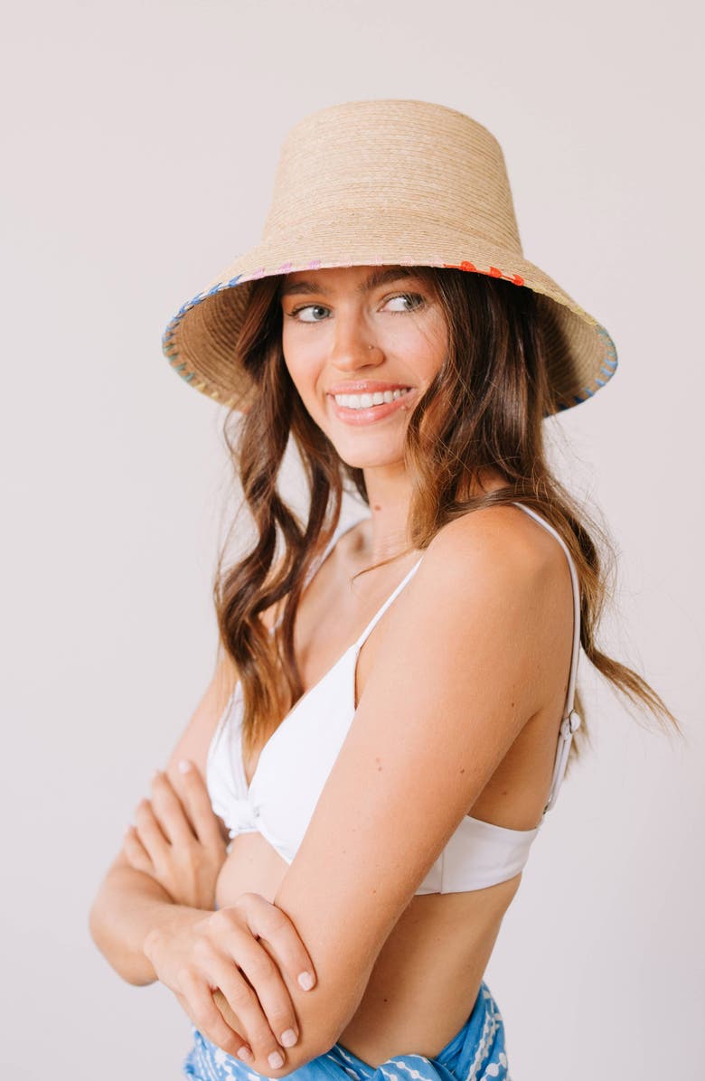 Sunshine Tienda Gabriela UPF 50+ Bucket Hat, Alternate, color, Natural