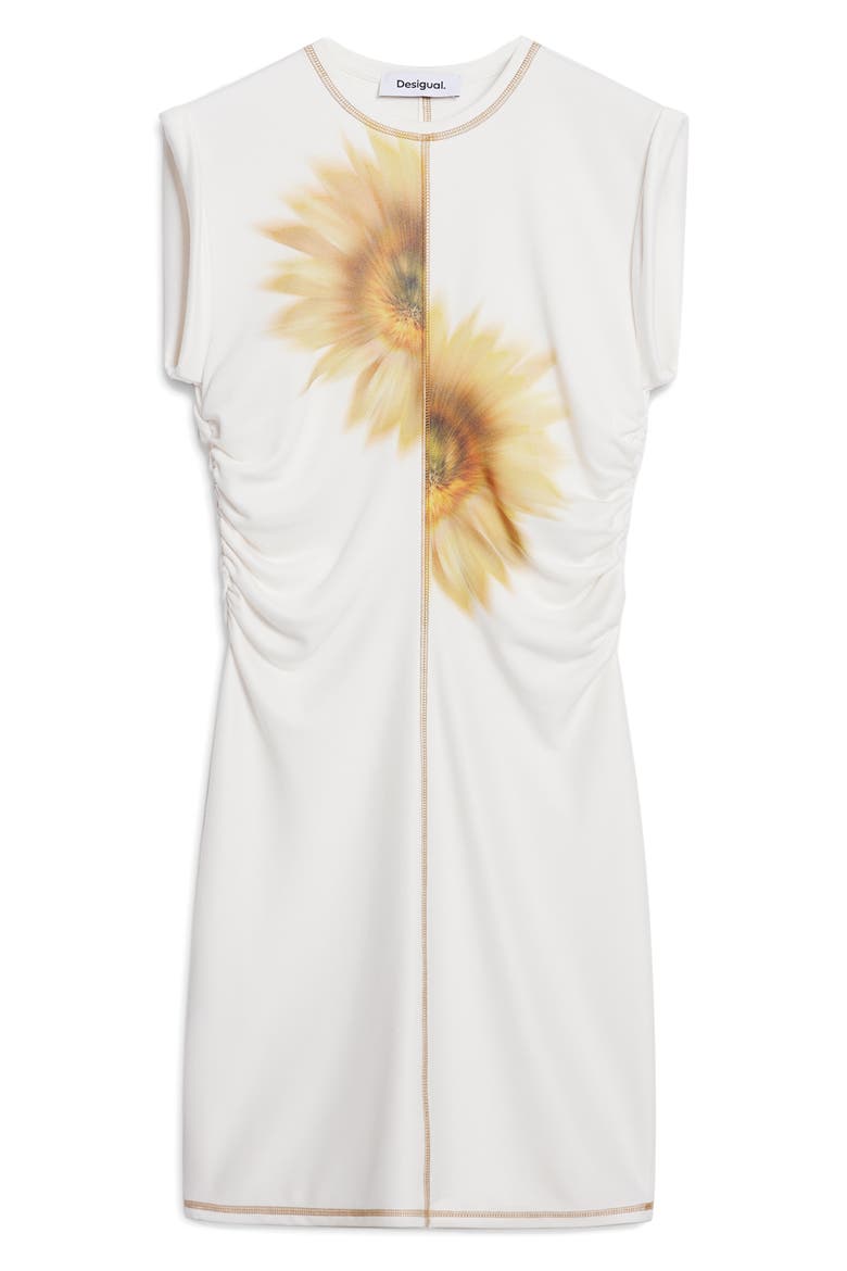 Sunflower Body-Con Dress, Alternate, color, LIGHT BEIGE