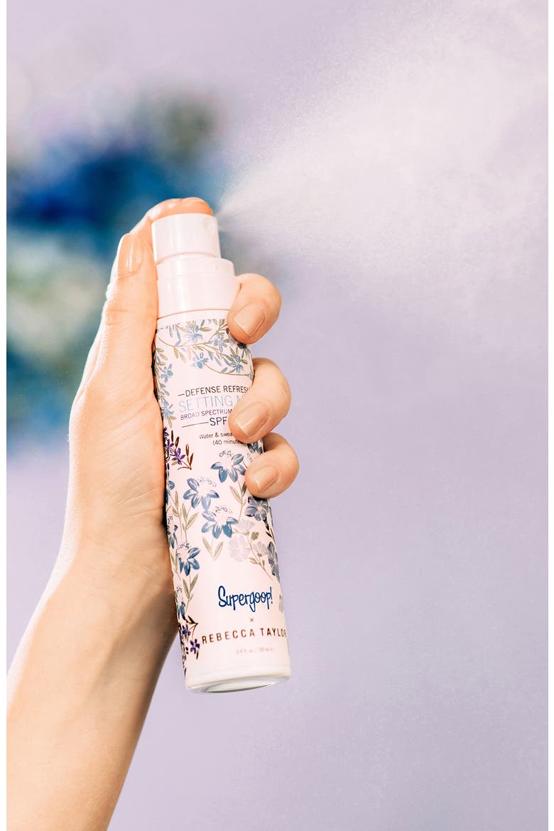 Supergoop! x Rebecca Taylor Defense Refresh Setting Mist Broad Spectrum SPF 50 (Limited Edition), Alternate, color, NO COLOR