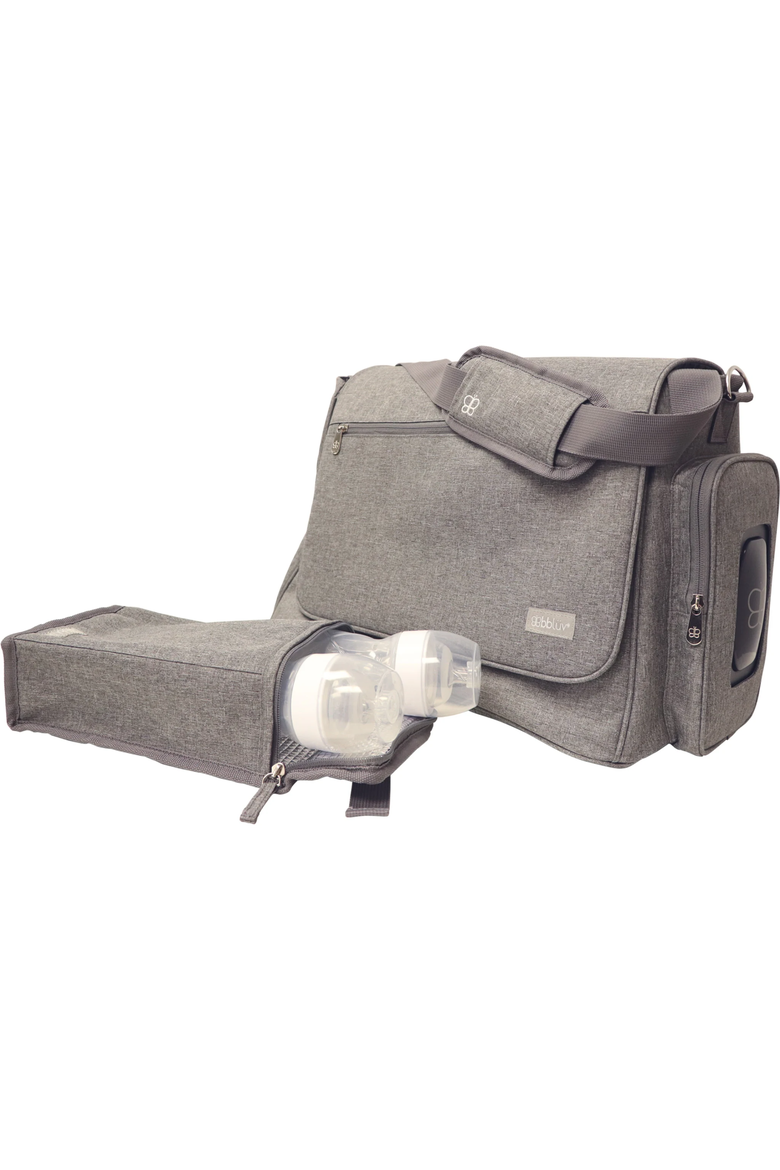 Ultra Complete Diaper Bag, Alternate, color, Heather Grey