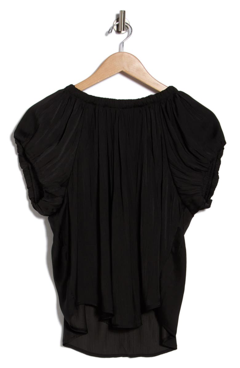JASON WU Bubble Sleeve Top, Alternate, color, Black