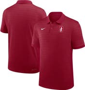 Nike Men's Nike Cardinal Stanford Cardinal 2025 Early Season Coaches Sideline Victory Stripe Performance Polo
