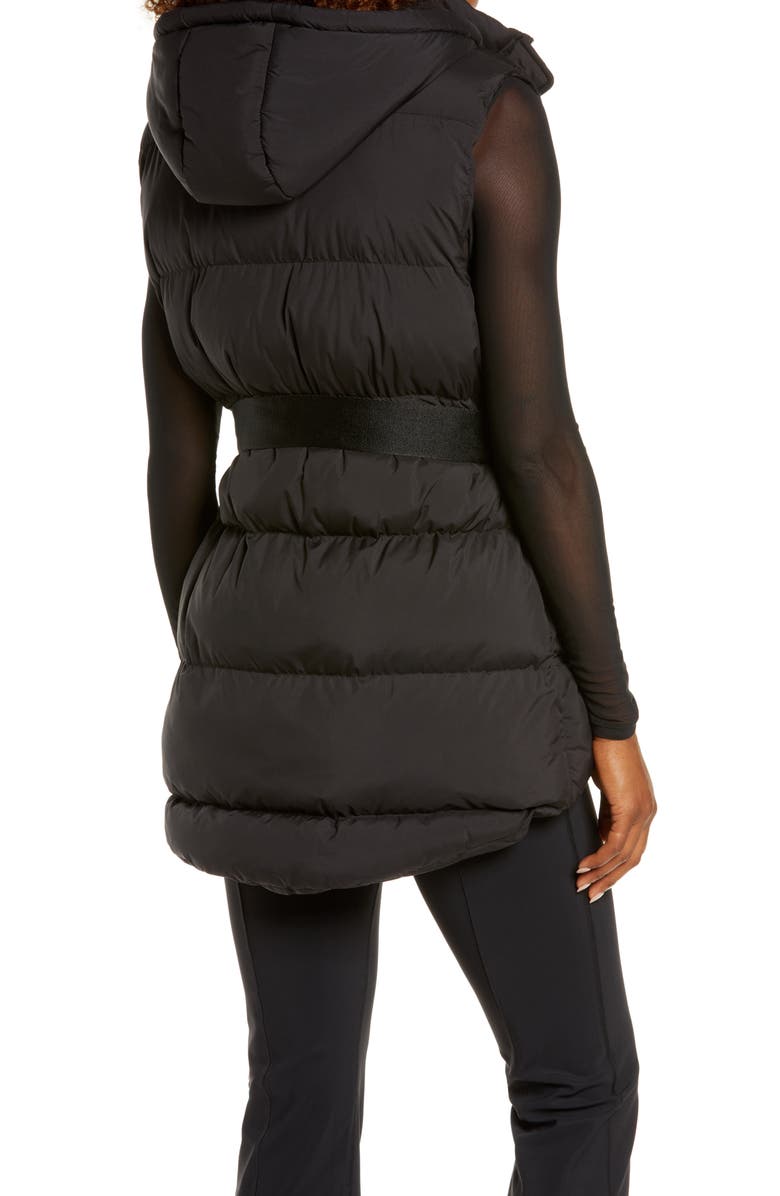 Zella Recycled Polyester Puffer Vest, Alternate, color, 