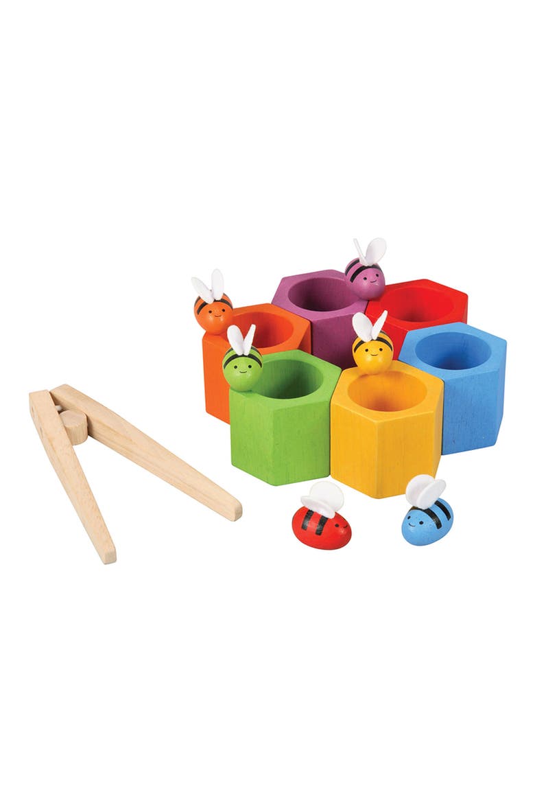 Beehives Wooden Toy, Alternate, color, ASSORTED