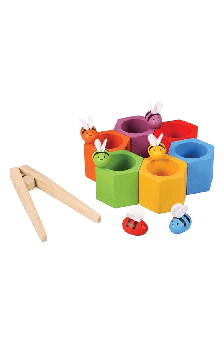 PlanToys<sup>®</sup> Beehives Wooden Toy, Alternate, color,