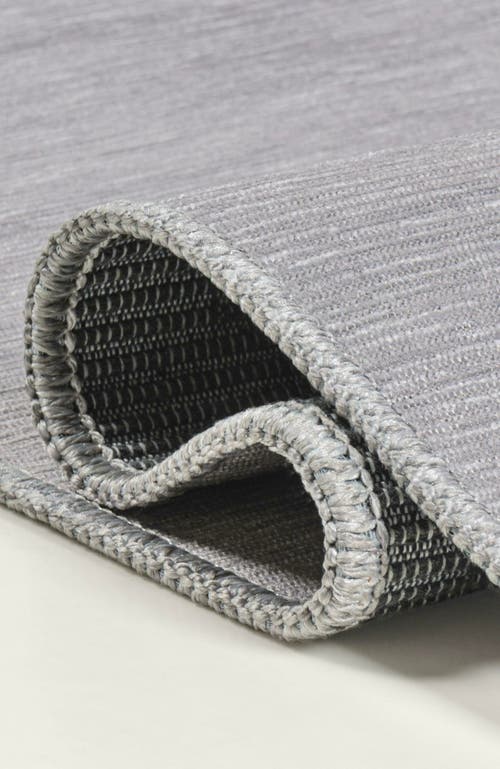 Jonathan Y Chayton Minimalist Geometric Machine-washable Area Rug In Blue