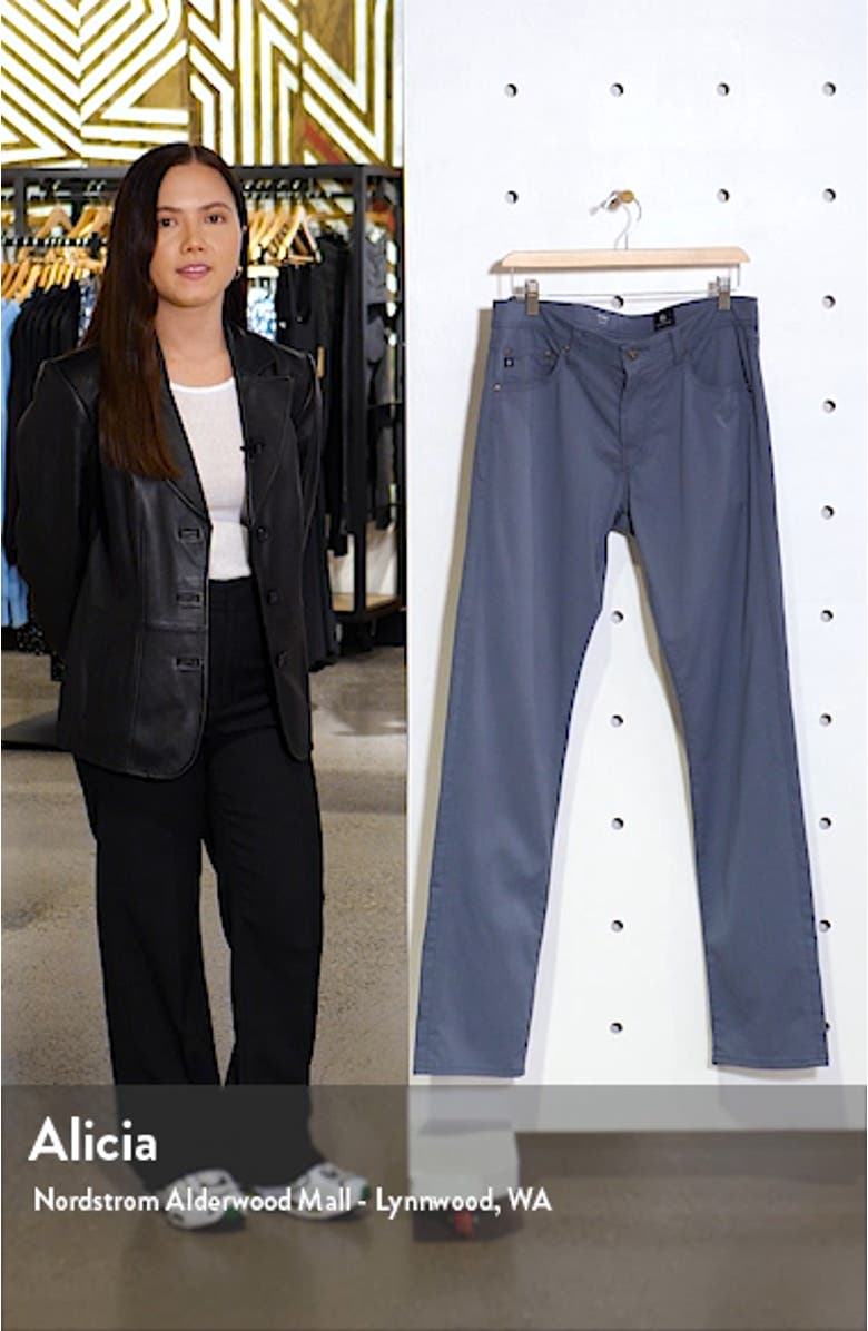 Tellis Slim Fit Twill Pants, sales video thumbnail