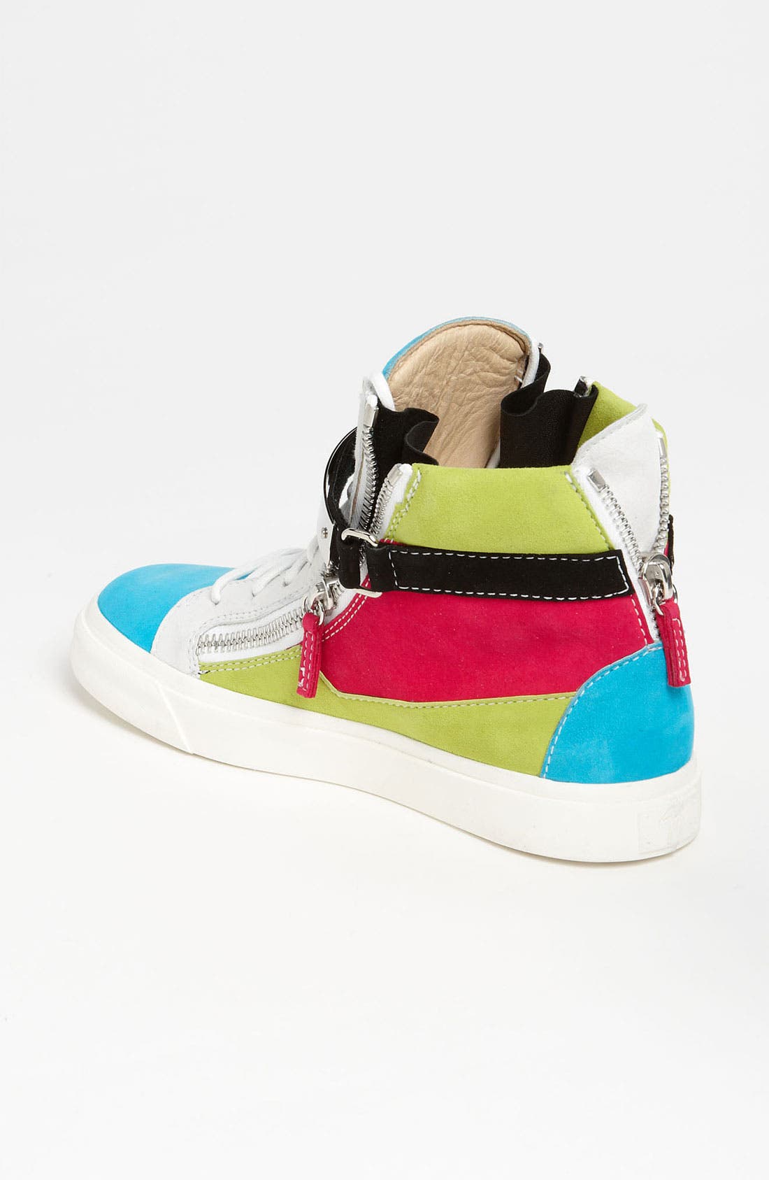 Sneaker, Alternate, color, GREEN/ BLUE MULTI