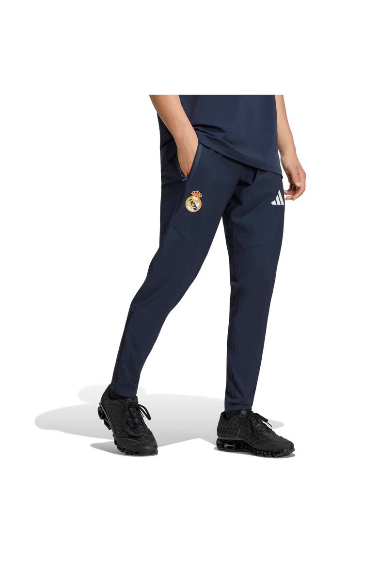 Men's adidas  Navy Real Madrid Tiro Travel Pants, Main, color, Navy