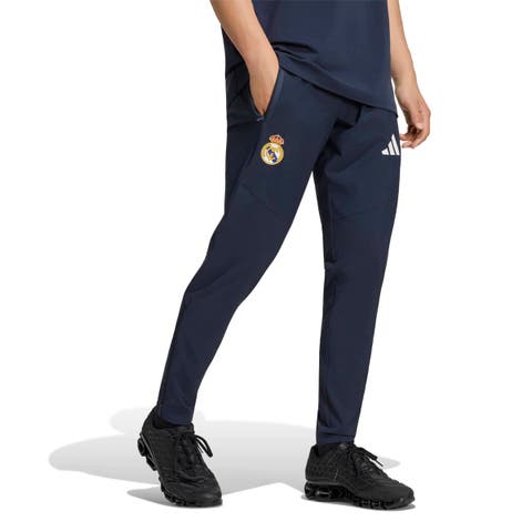 Men's adidas  Navy Real Madrid Tiro Travel Pants