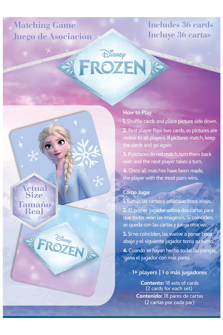 Disney - Frozen Memory Game, Alternate, color, Multicolor