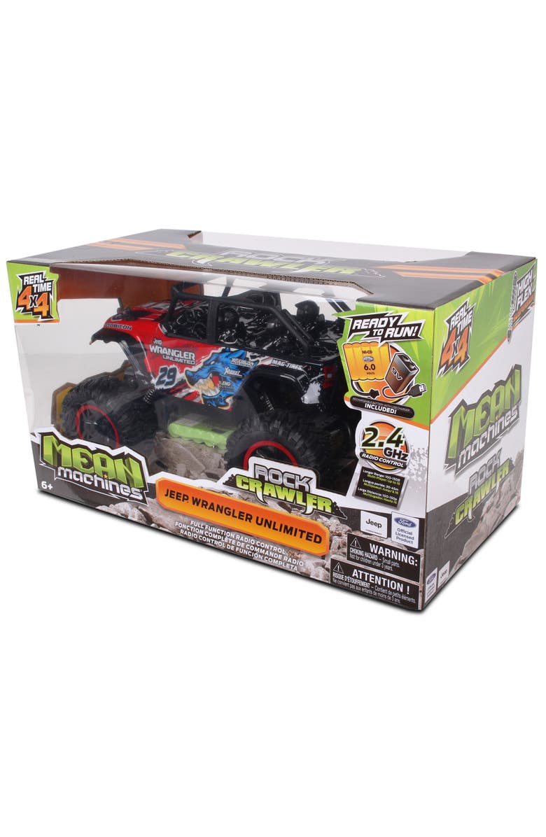 Mean Machines Rock Crawler Rc Jeep Wrangler Unlimited, 114 Scale, Alternate, color, Multicolored
