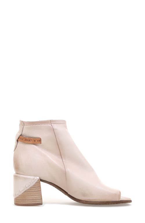 As98 A.s.98 Maxwell Open Toe Bootie In Silk