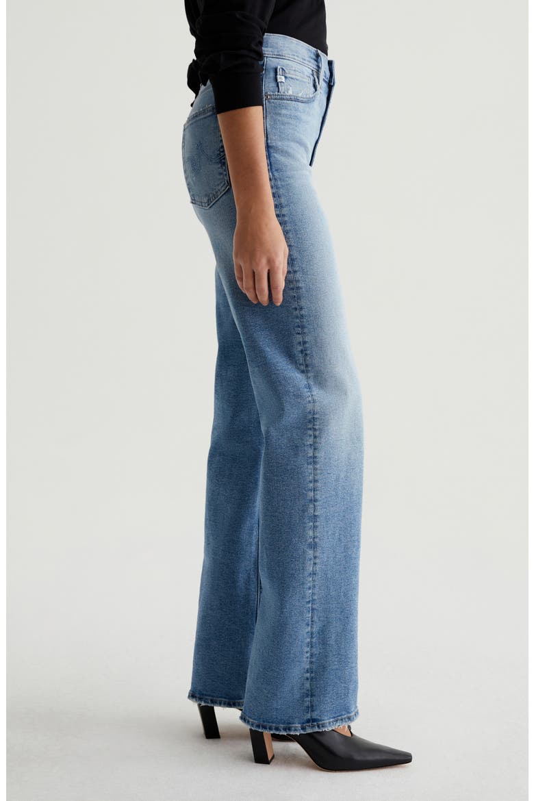 Kora High Waist Wide Leg Jeans, Alternate, color, MOMENTO