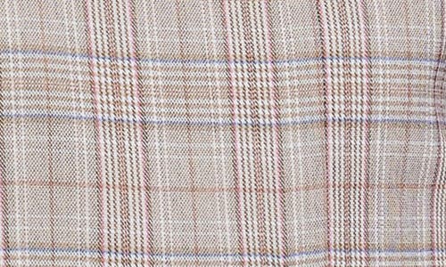 Paisley & Gray Dover Slim Fit Plaid Sport Coat In Brown
