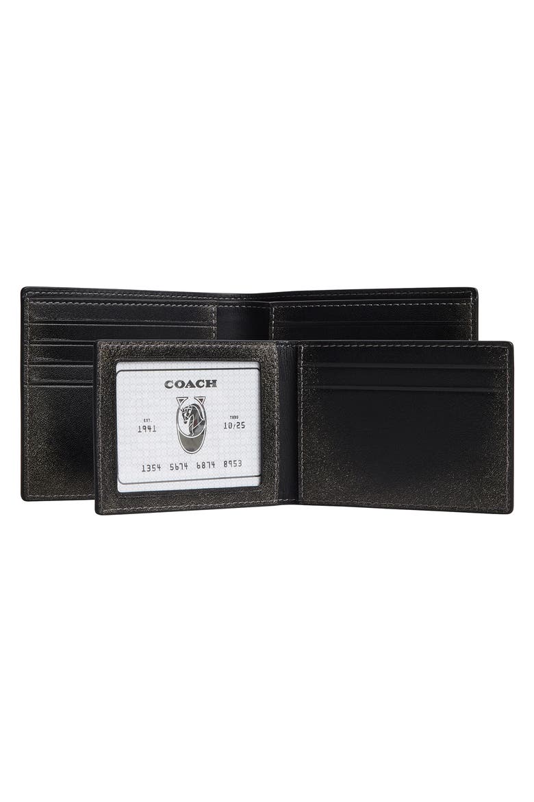 3-in-1 Bifold Wallet, Alternate, color, BLACK SIGNATURE