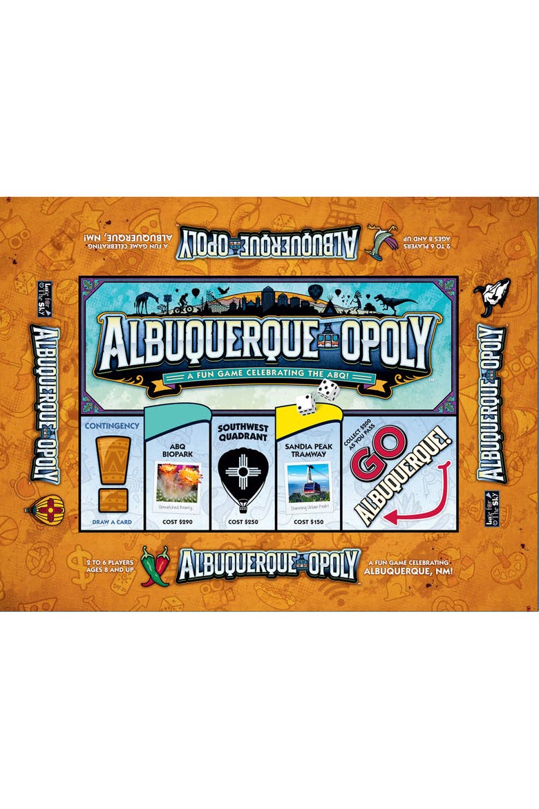 Albuquerqueopoly Monopoly Board Game, Main, color, Multicolored