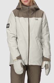 Outdoor Research Snowcrew Waterproof Hooded Ski Jacket