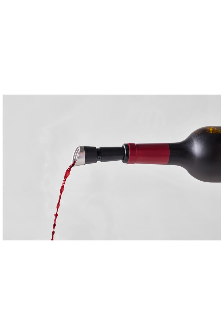 3-in-1 Wine Pourer & Aerator, Alternate, color, NO COLOR