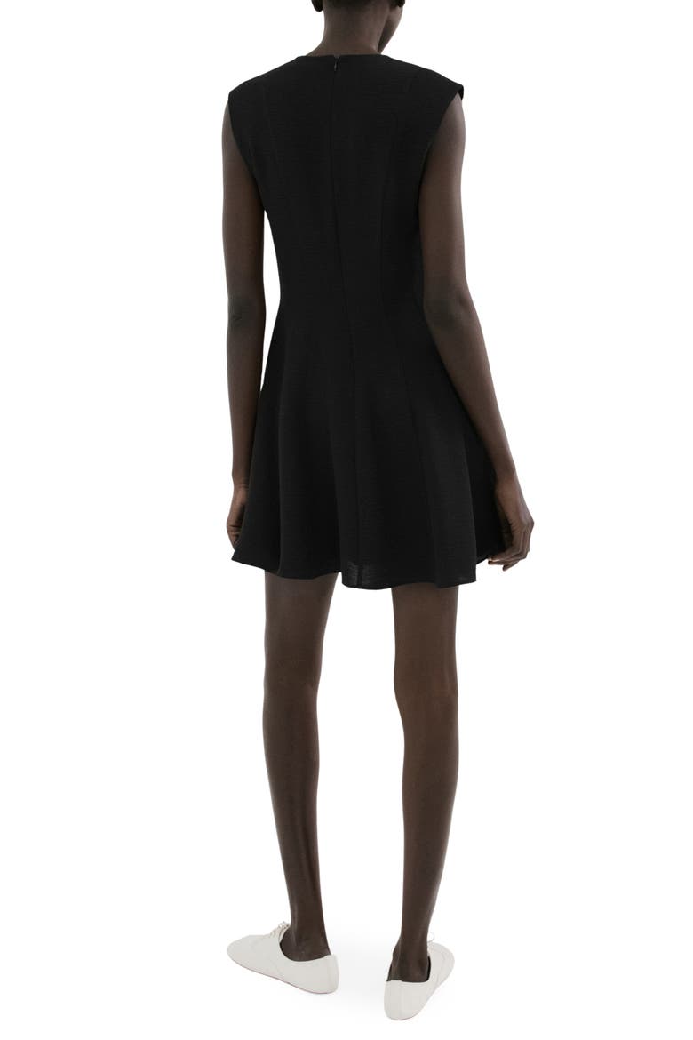 Sleeveless Minidress, Alternate, color, BLACK