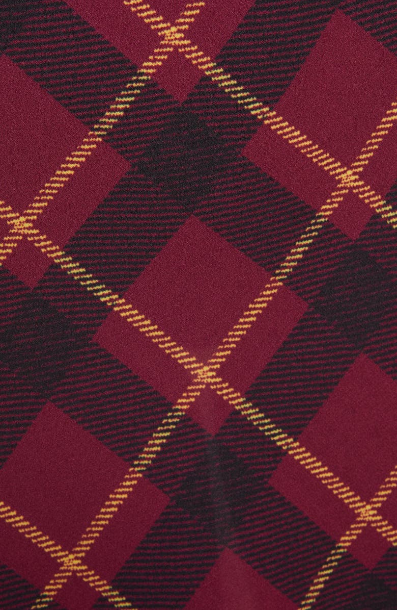 Band of Gypsies Plaid Midi Slip Skirt, Alternate, color, 