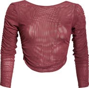 ViX Paula Hermanny Mira Long Sleeve Cover-Up Top