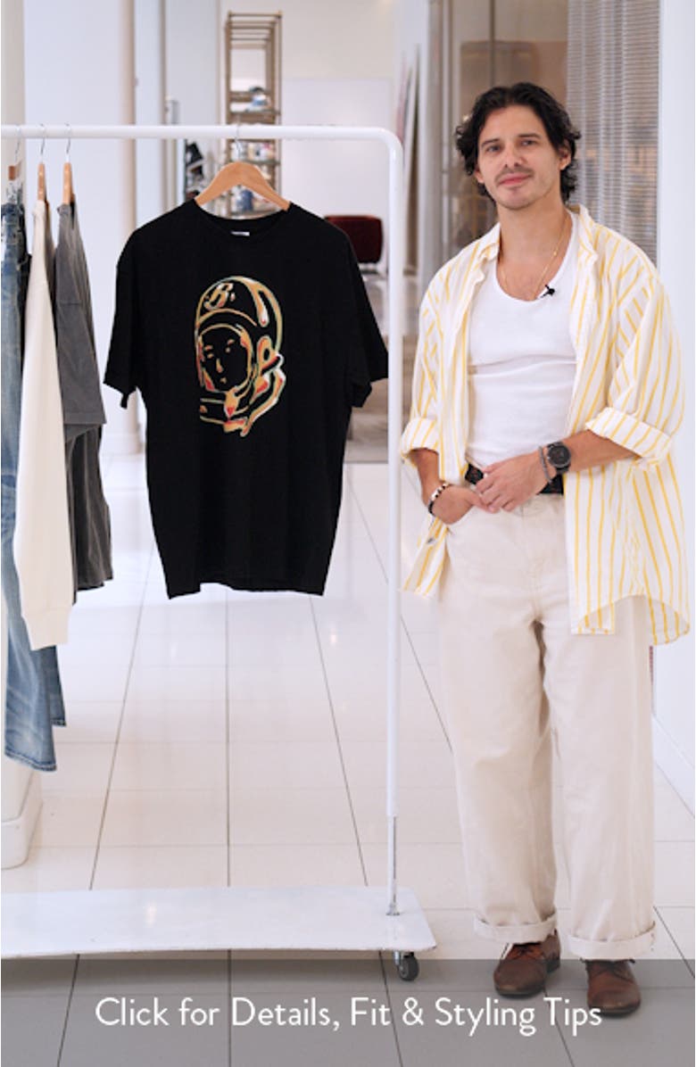 Helmet Graphic T-Shirt, sales video thumbnail