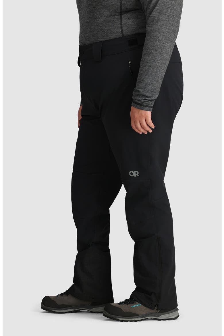 Cirque III Snow Pants, Alternate, color, BLACK