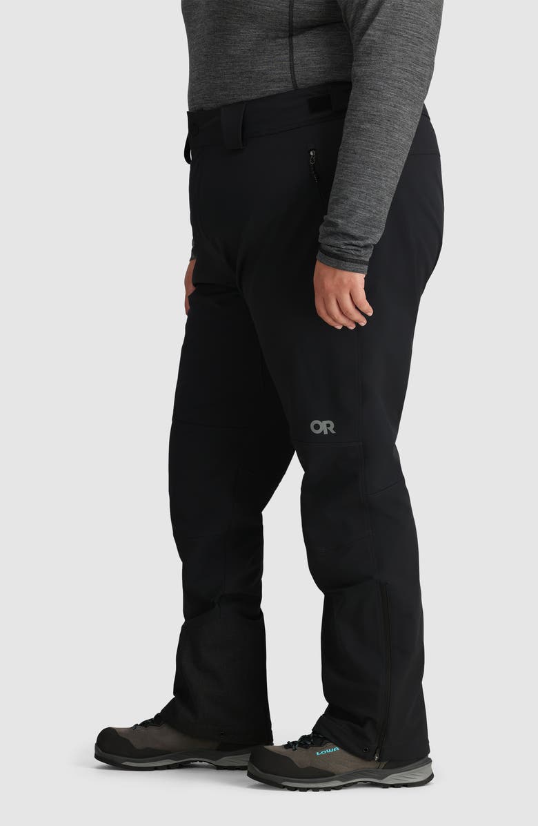 Outdoor Research Cirque III Snow Pants, Alternate, color, Black