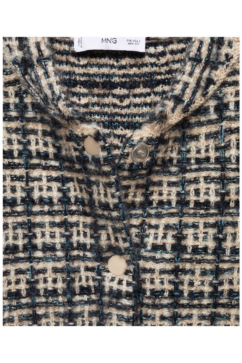 Dolors Tweed Jacket, Alternate, color, NAVY