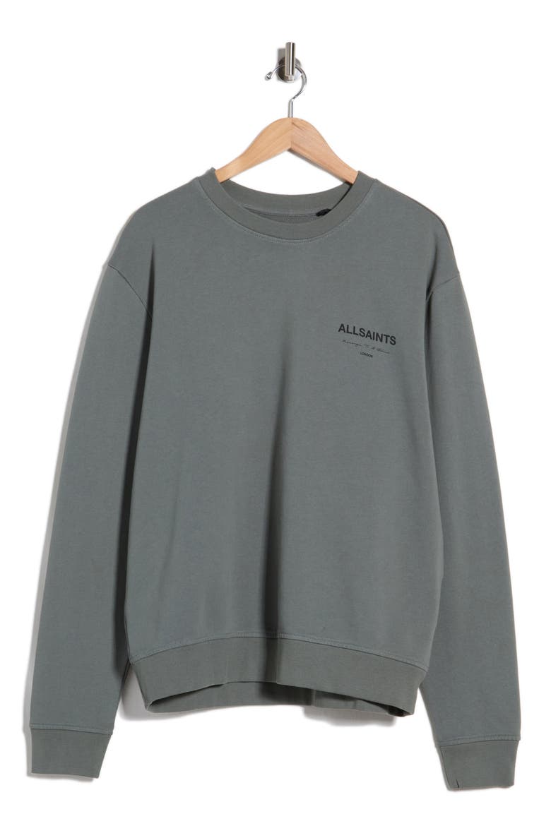 Future Graphic Sweatshirt, Main, color, GASTOR GREEN