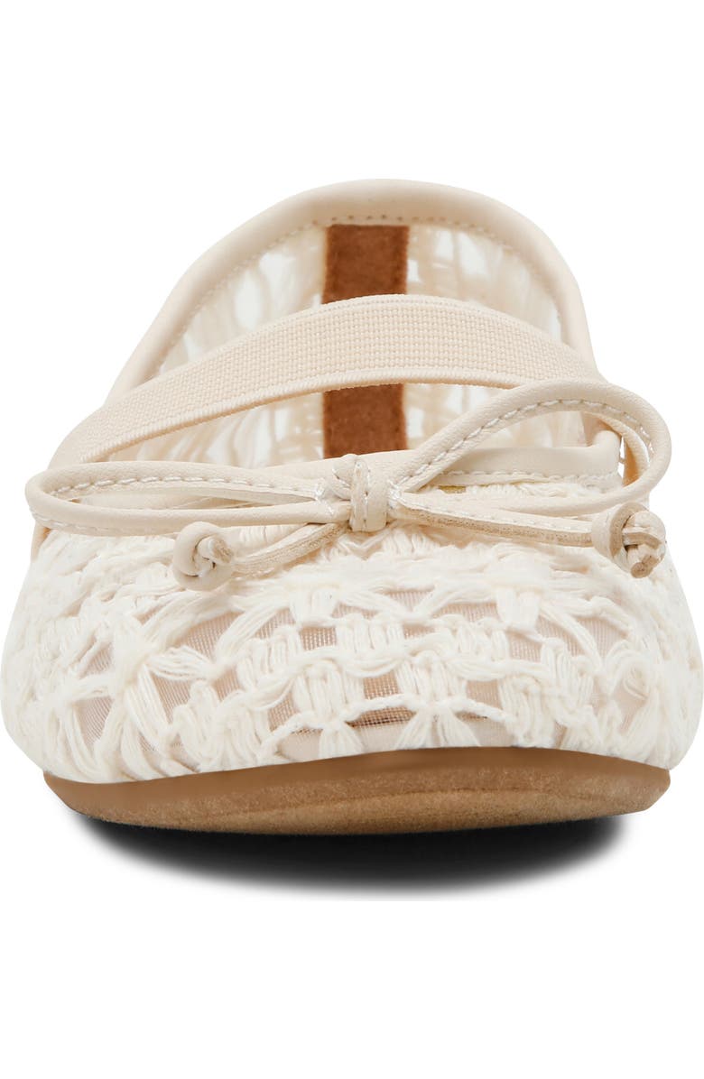 Dolce Vita Kids' Moppet Mesh Mary Jane Flat, Alternate, color, Ivory