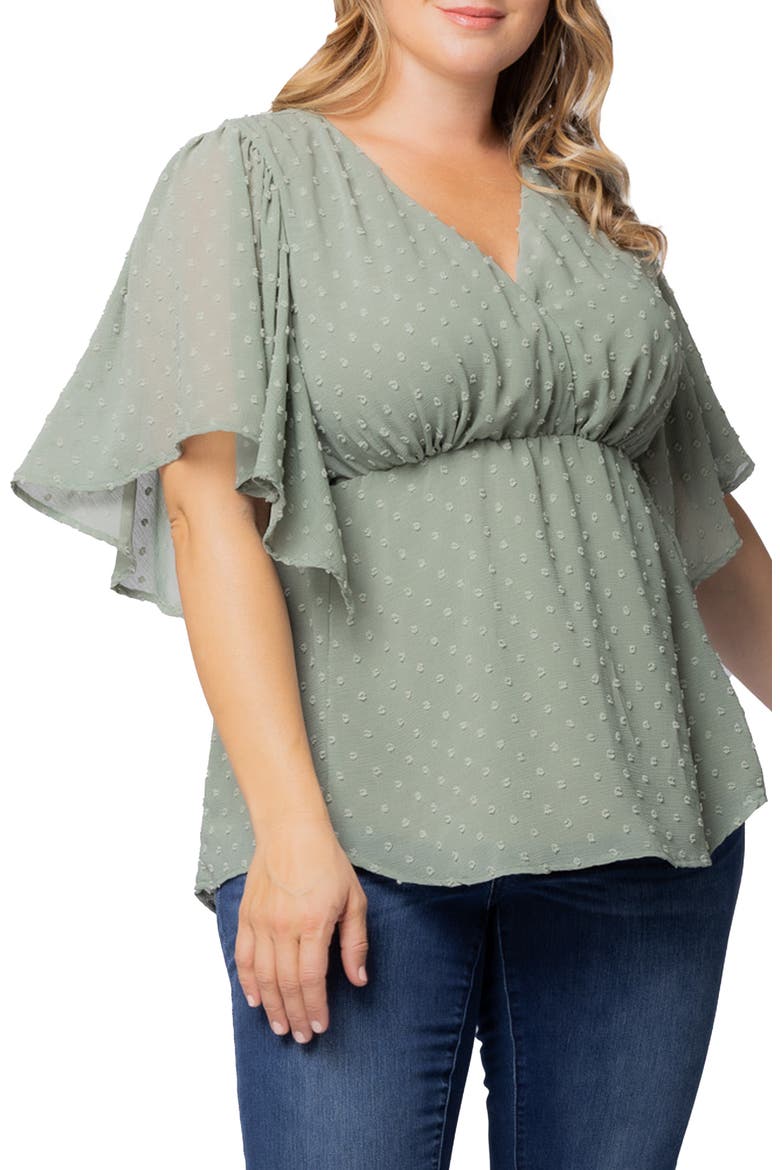 Seaside Serenade Top, Alternate, color, SAGE