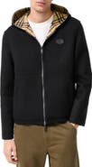 Burberry Reversible Wool Newport Hooded Jacket