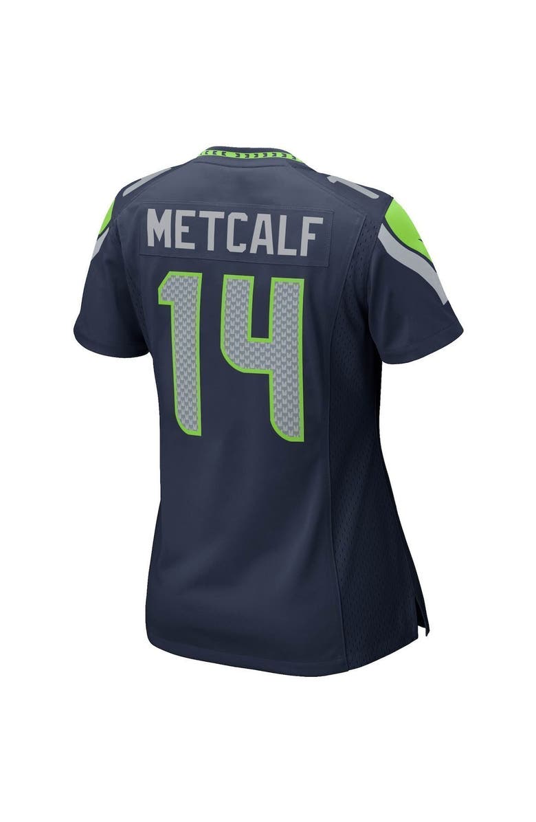 Nike Women's Nike DK Metcalf College Navy Seattle Seahawks Game Player Jersey, Alternate, color, 