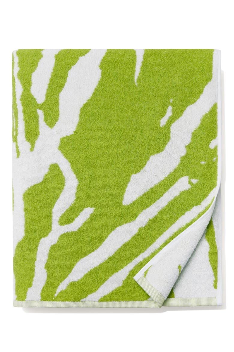 Sampieri Cotton Beach Towel, Main, color, KIWI
