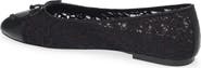 MANGO Lace Ballet Flat