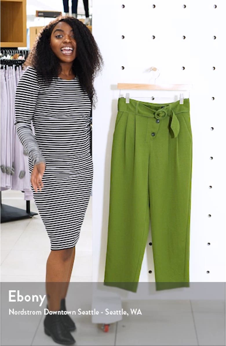 J.O.A. Belted Crop Pants, sales video thumbnail