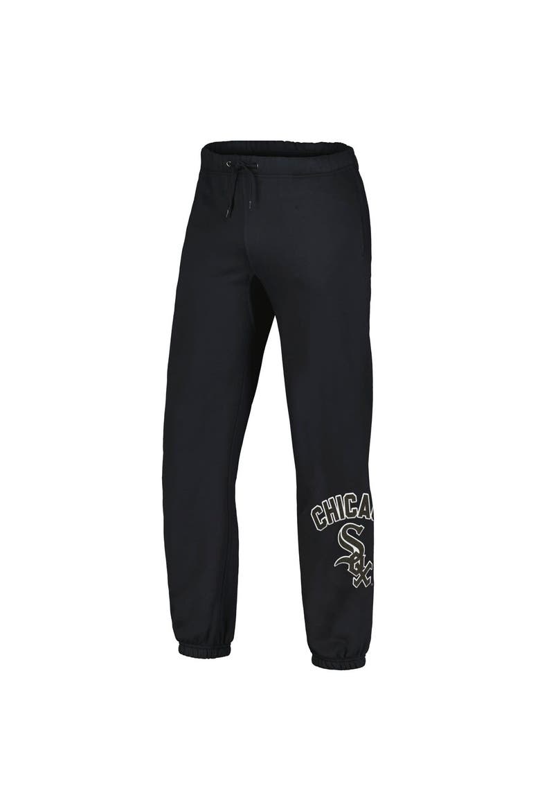 Men's PLEASURES Black Chicago White Sox Opening Day Sweatpants, Alternate, color, Black