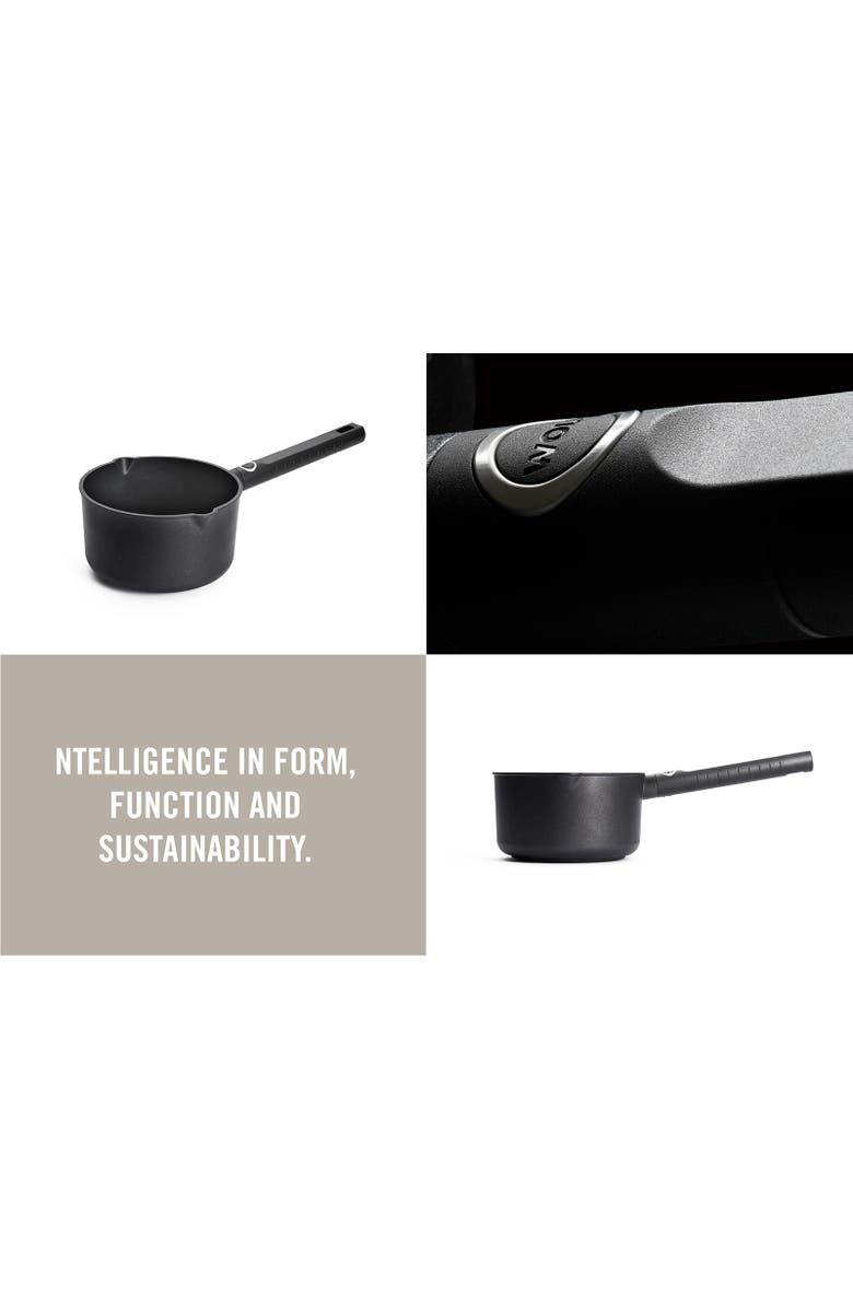 WOLL Ecologic Nonstick Sauce Pan 7-Inch, 2.5 Quart, Alternate, color, Black