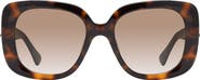Kurt Geiger London 53mm Gradient Butterfly Sunglasses