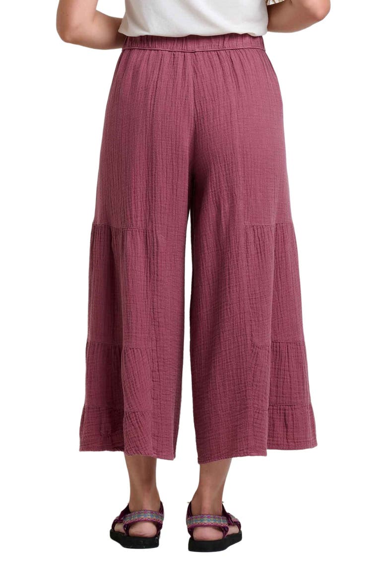 Tate Double Weave Palazzo, Alternate, color, Wild Ginger