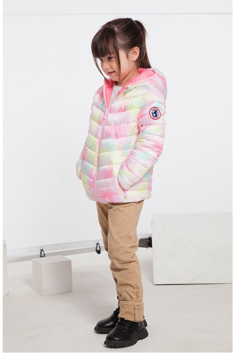Kids' Reversible Lightweight Jacket, Alternate, color, Pink Marble