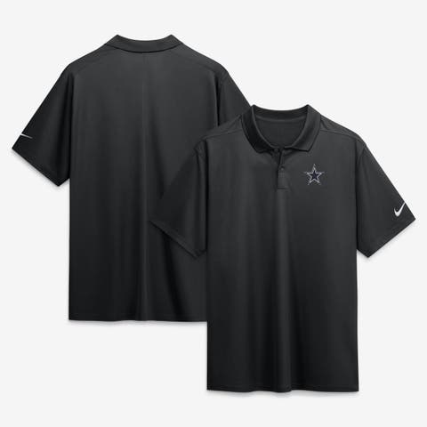 Men's Nike Black Dallas Cowboys Dri-FIT Victory Polo