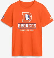 Nike Men's Nike Orange Denver Broncos Sideline Alternate Final Sprint Dri-FIT T-Shirt